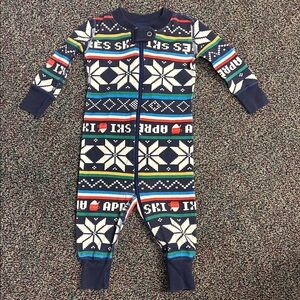 Hanna Andersson Apres Ski pajamas size 3-6mo